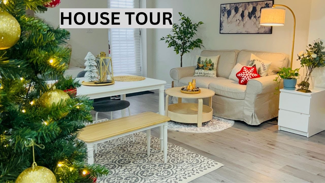 My First Apartment Tour In Canada! | Winter House Tour 2024 | Home Decorating Ideas and Motivation