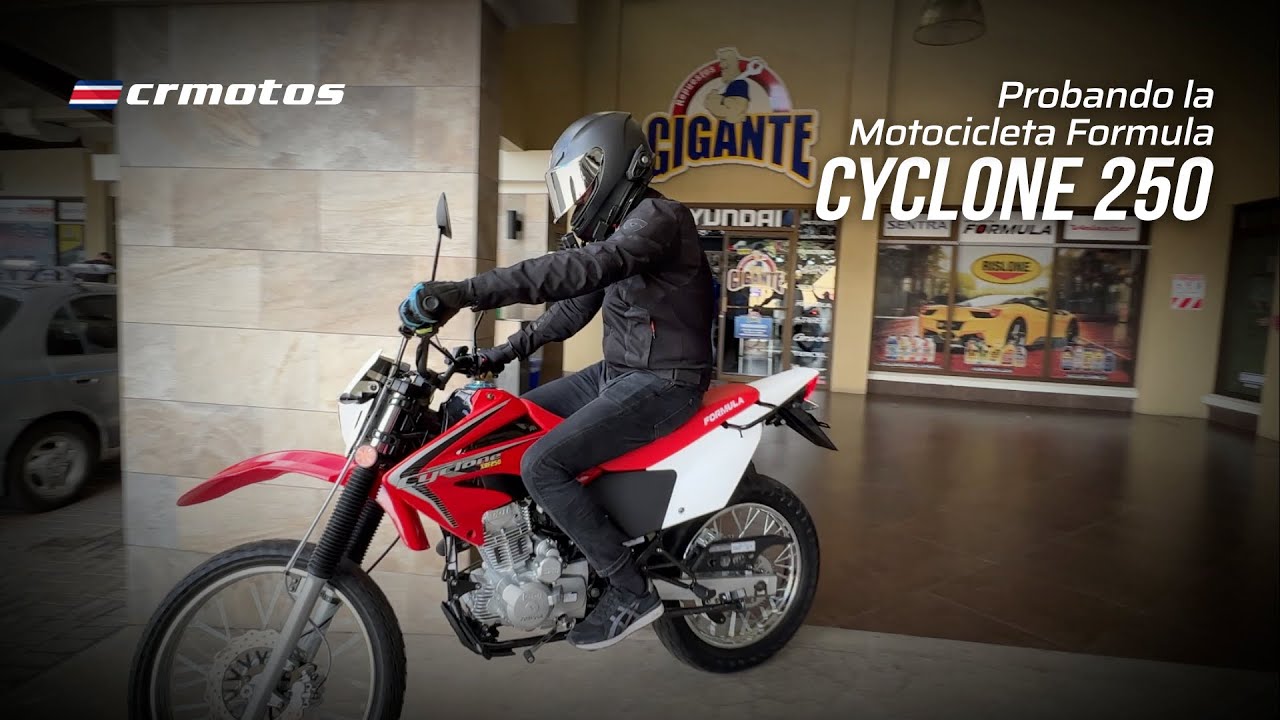 Moto Formula Cyclone 250 | Prueba Modelo 2022