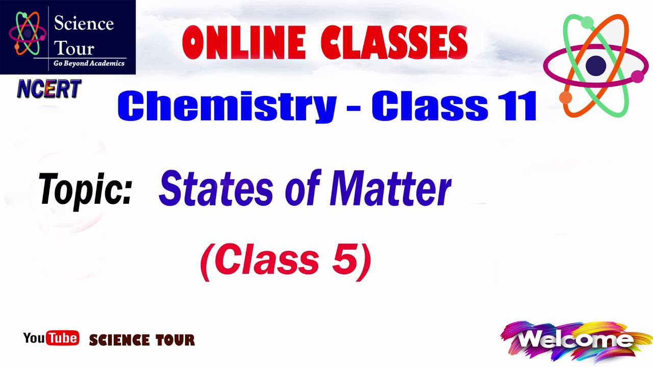 Class 11 Chemistry | States of Matter (Class 5) | PUC Science Online Class | Mr Jais Antony