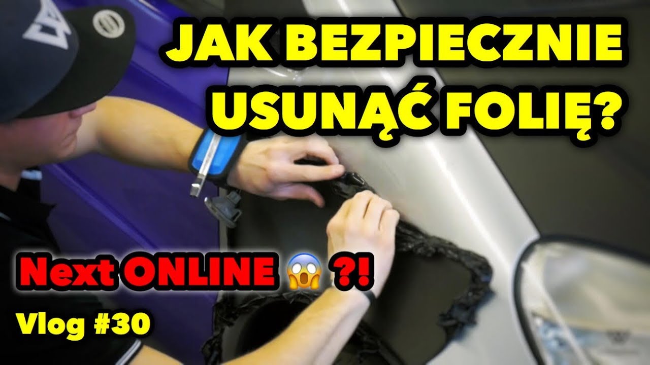 Jak Bezpiecznie USUNĄĆ Folię? | Zapowiedź NOWEGO Szkolenia Online! | - Vlog #30