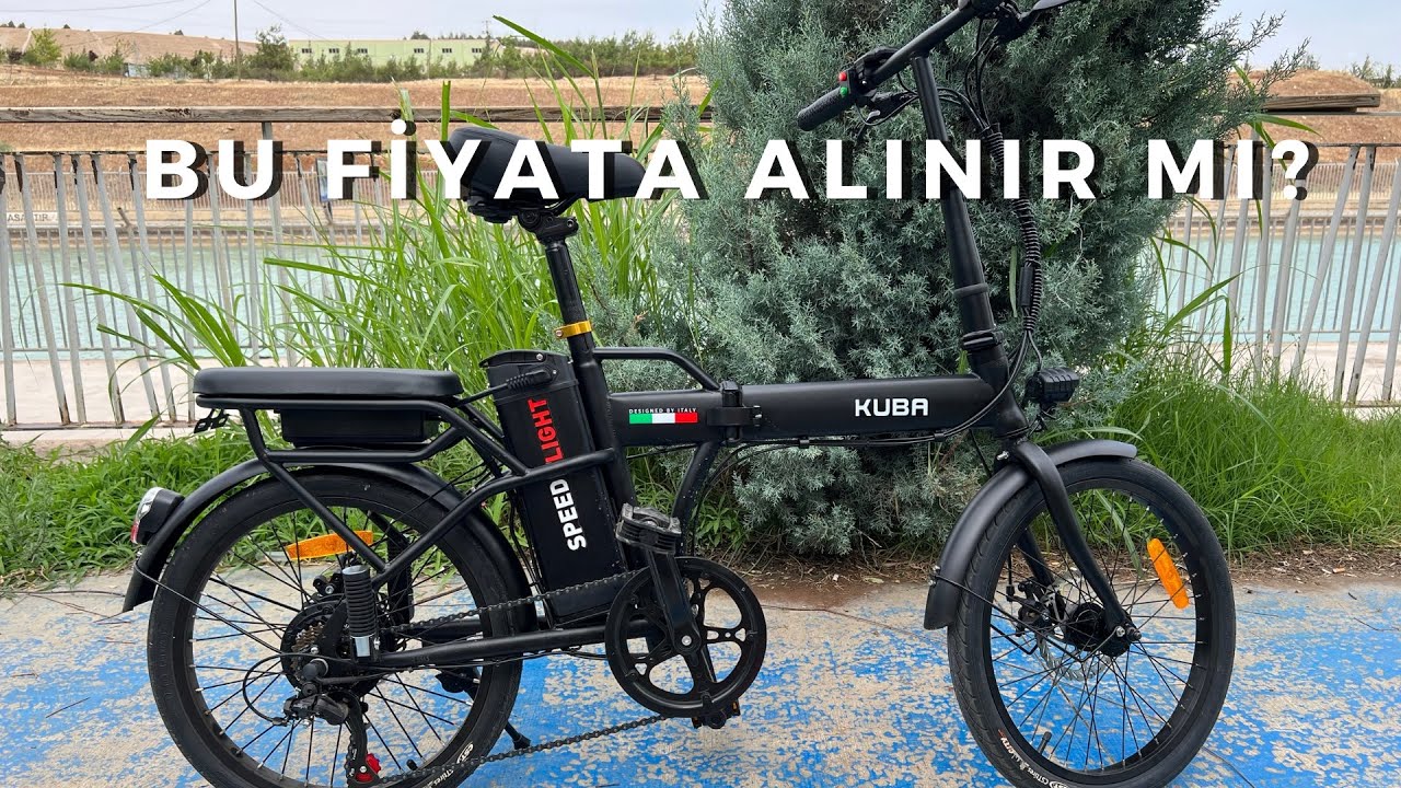 BİM'de satılan Kuba Speedlight elektrikli bisiklet ilk izlenim ve yokuş testi! /6999₺ değer mi?