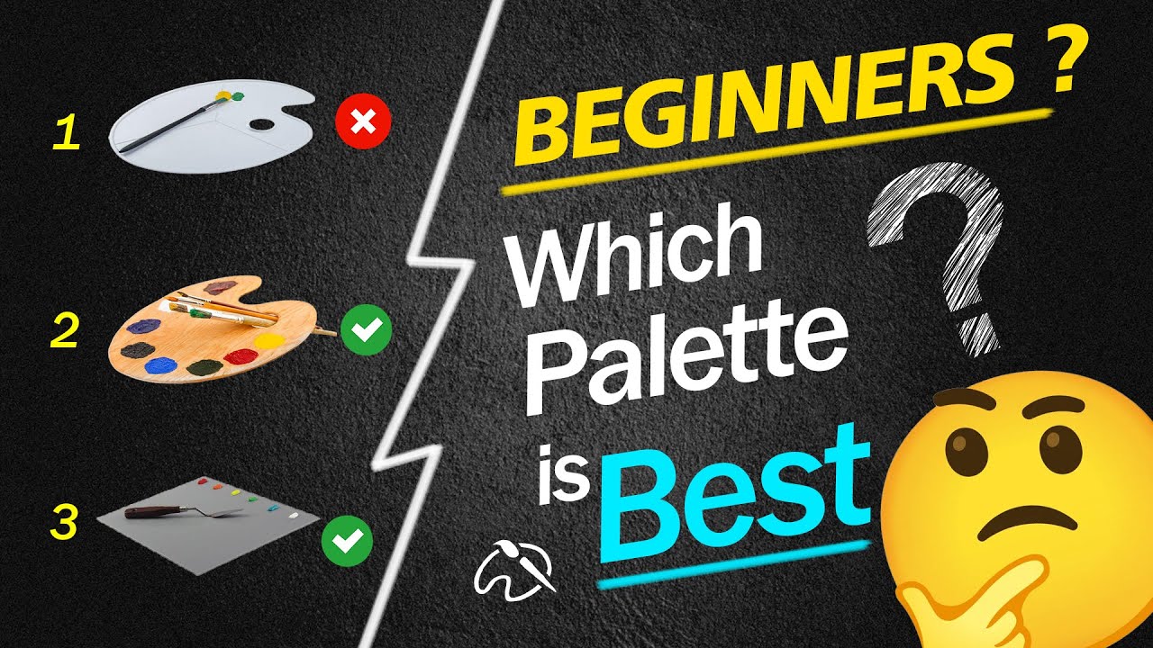 Best Oil Painting Palettes for Beginners | 3 Options Explained