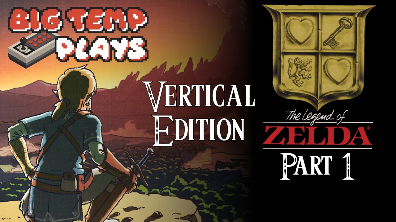 Zelda 40th Anniversary -The Legend of Zelda - Part 1 - LIVE | Vertical Edition