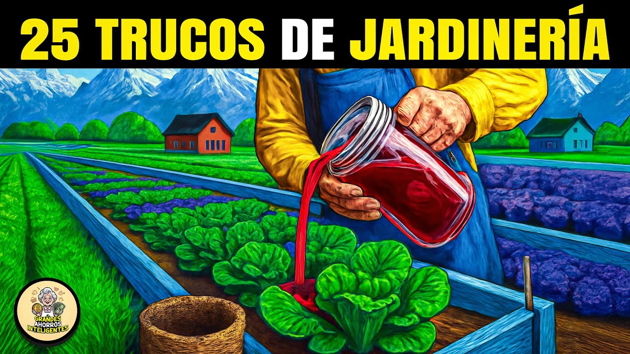 25 trucos de jardinería orgánica GRATIS que desearías haber conocido antes