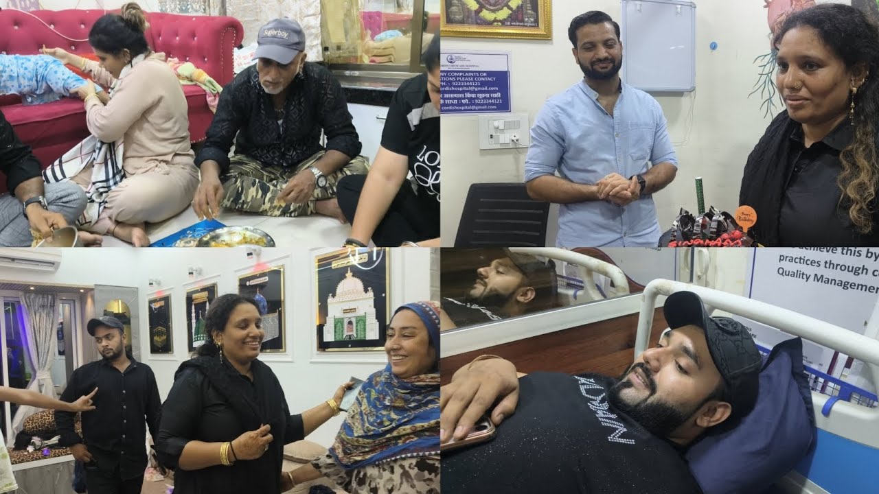 Mere Damad faizi  Ko aisa Kya huwa Humlog laikr gae hospital😳/ wah banae birthday 🎂
