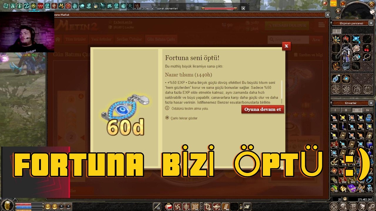 Metin2 TR Ruby Lucifer Bölüm 6 Bir şaman serisi #metin2