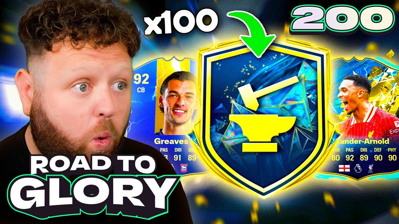 TOTS CRAFTING COMPLETED & AWESOME EVO'S!!! FC25 RTG #200