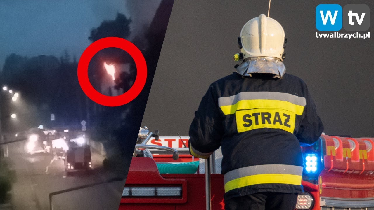 Telewizja Wałbrzych - Pożar na Białym Kamieniu - Jedna osoba nie żyje