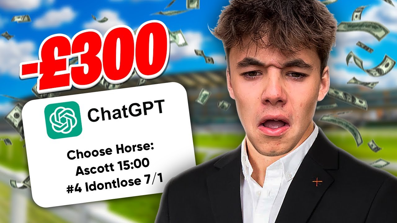 ЧАТ GPT поставил мои деньги на кон | Скачки в Аскоте