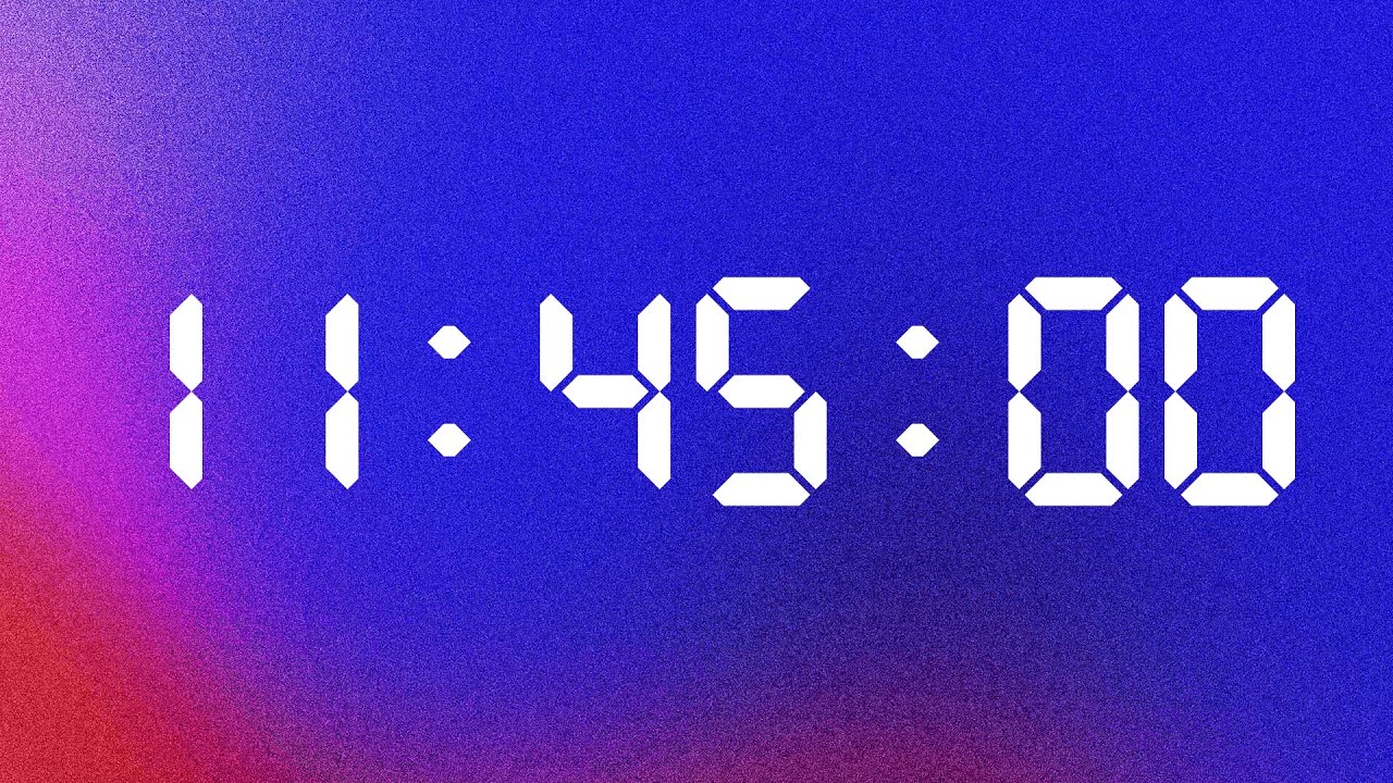 🎵 11 Hour 45 Minute LoFi Abstract Timer To Match Your Vibe | Lo-Fi Abstract Edition | NX 🎵🎵