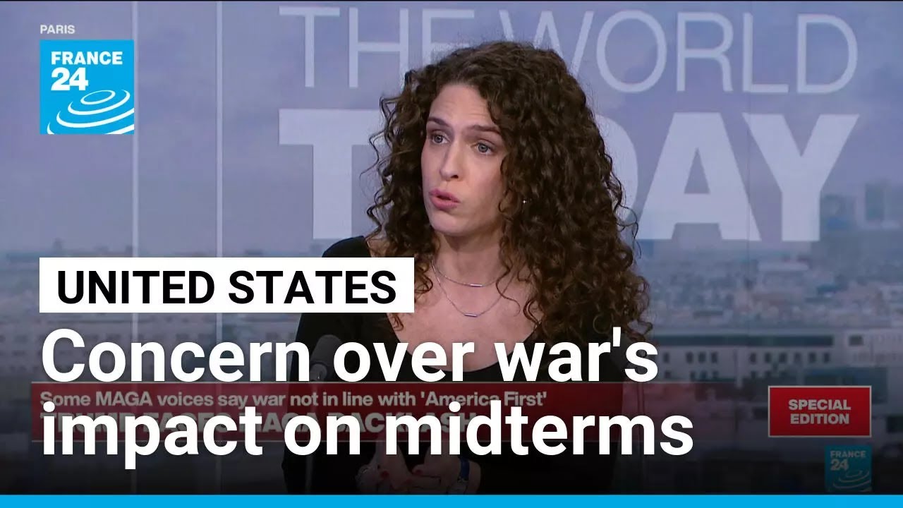 Republican concern over effect of Iran war on party popularity ahead of midterms • FRANCE 24