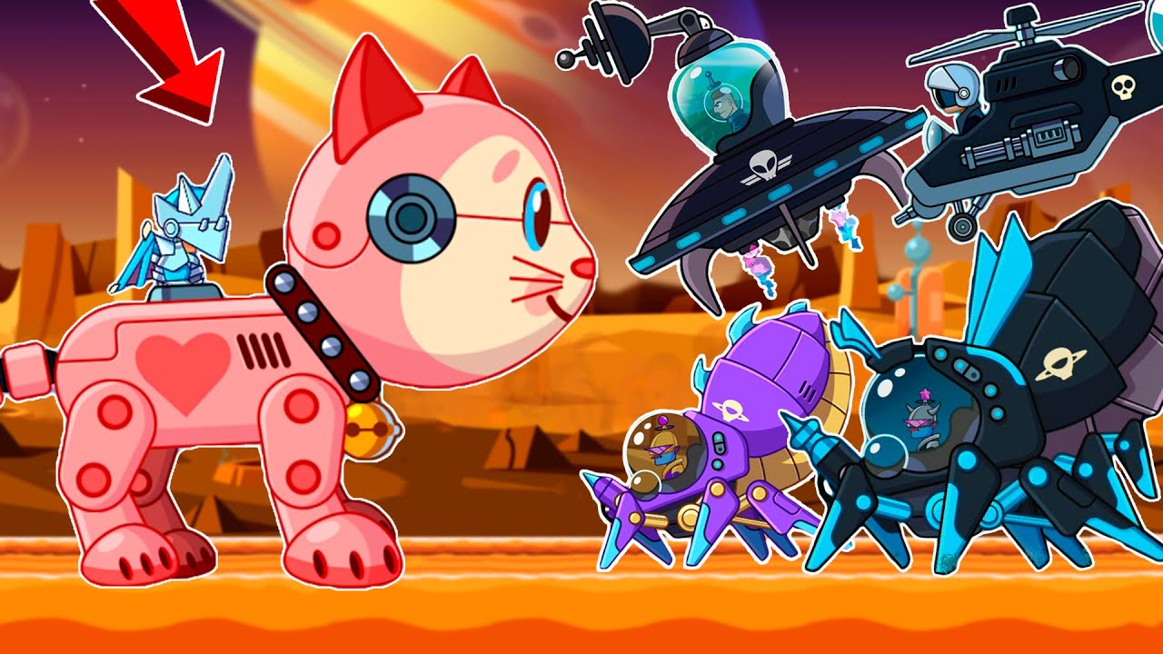 NEW LEGENDARY TANK KITTY FIGHTS in CLASH ON TITAN - Hills of Steel