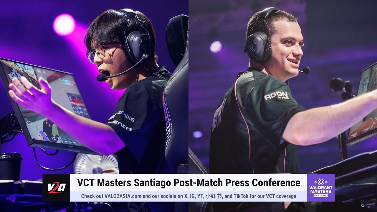 [NS & G2] Post-Match Press Conference at VALORANT Masters Santiago
