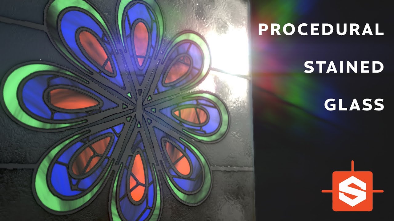 Create a Procedural Stained Glass Window Texture in Substance Designer
