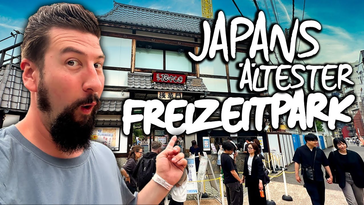 ÄLTESTER FREIZEITPARK in JAPAN: ASAKUSA HANAYASHIKI | MISSION ASIA 2025 | Tag 10
