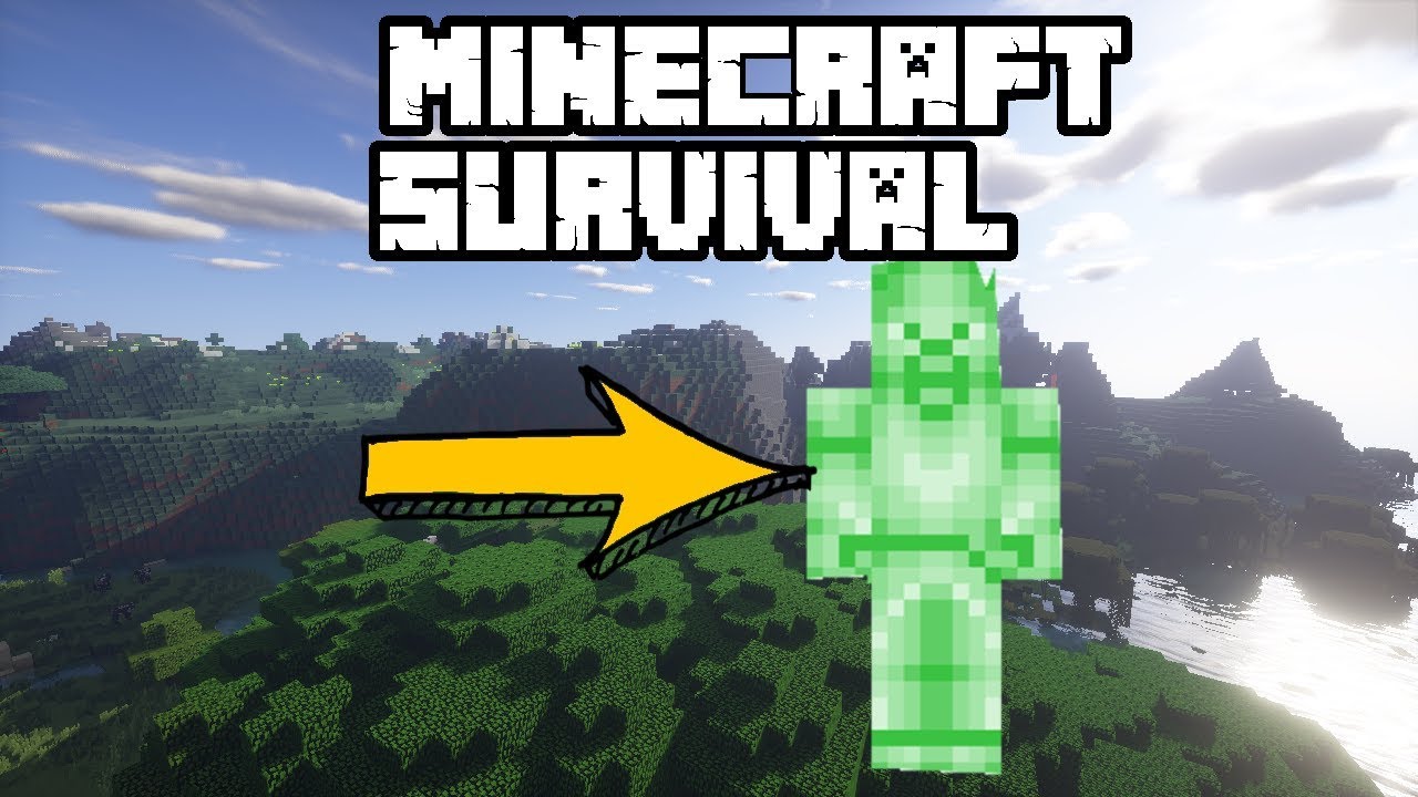 Does GREEN STEVE exist? Minecraft Survival #04
