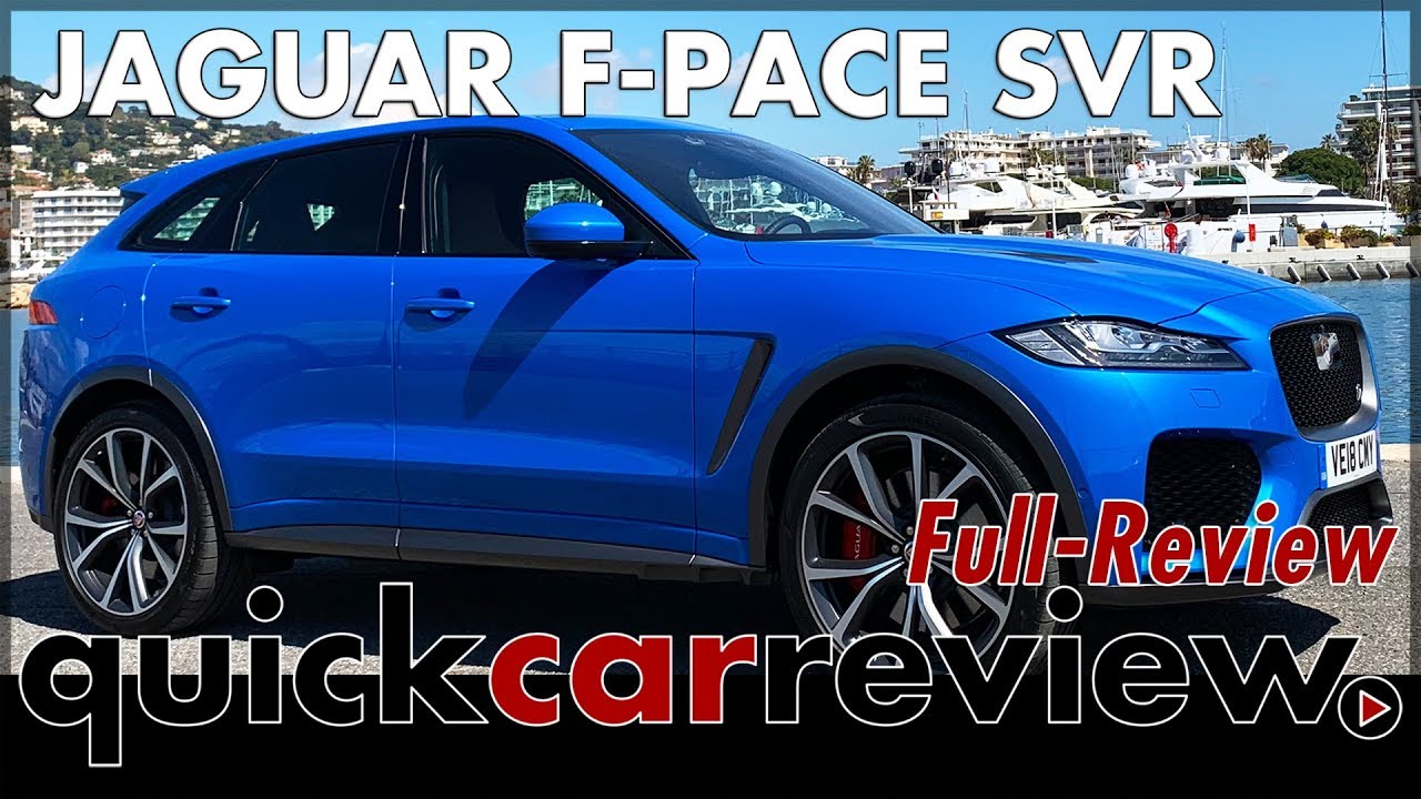 2019 Jaguar F-Pace SVR Interior, Exterior, Drive, Review | SUV | Test | Full Review | English