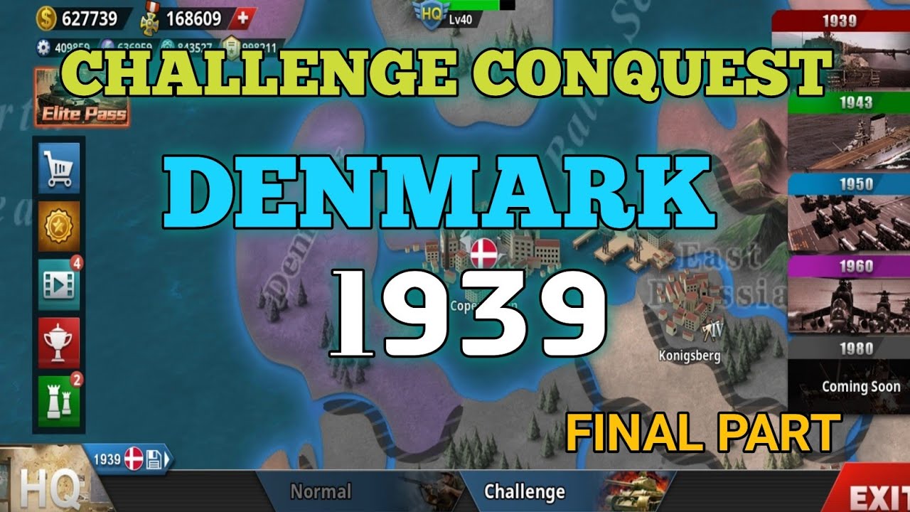 World Conqueror 4: The Denmark Challenge FINALLY Complete!