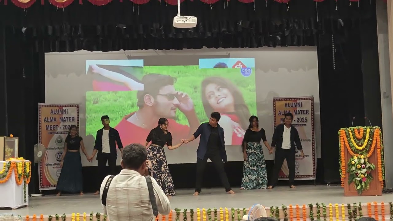 OUAT College Of Fisheries Alumni Meet 2025 dance by 1st year students || Odia Retro 🎥🤍