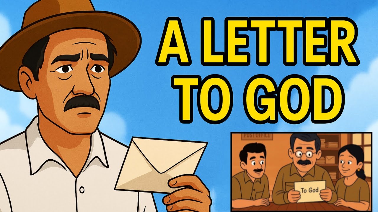 A Letter to God | Lencho Story | Summary and Explanation | Class 10 English NCERT CBSE #animation 