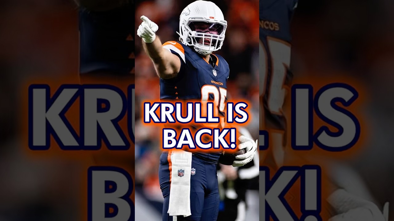 🚨 BREAKING: Broncos Have Re-Signed Lucas Krull Out Of NFL Free Agency #shorts #broncos #nfl