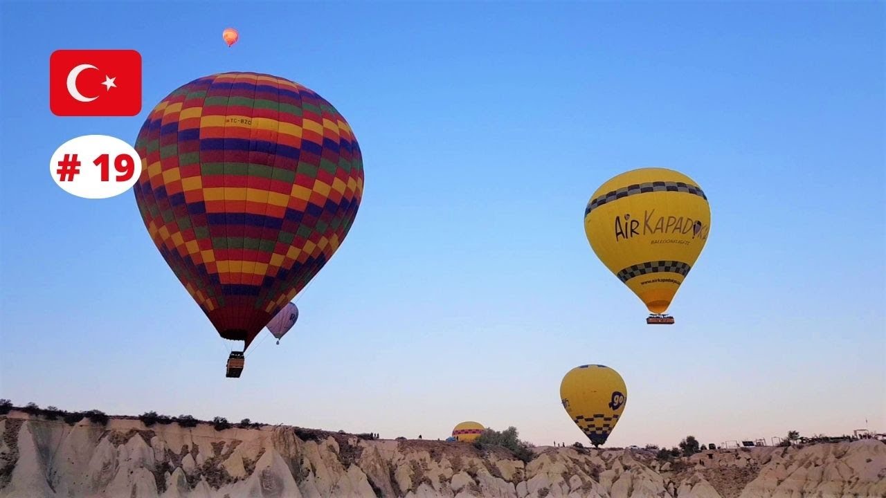 Vue du ciel, la Cappadoce 😍👍 - VLOG TURQUIE #19