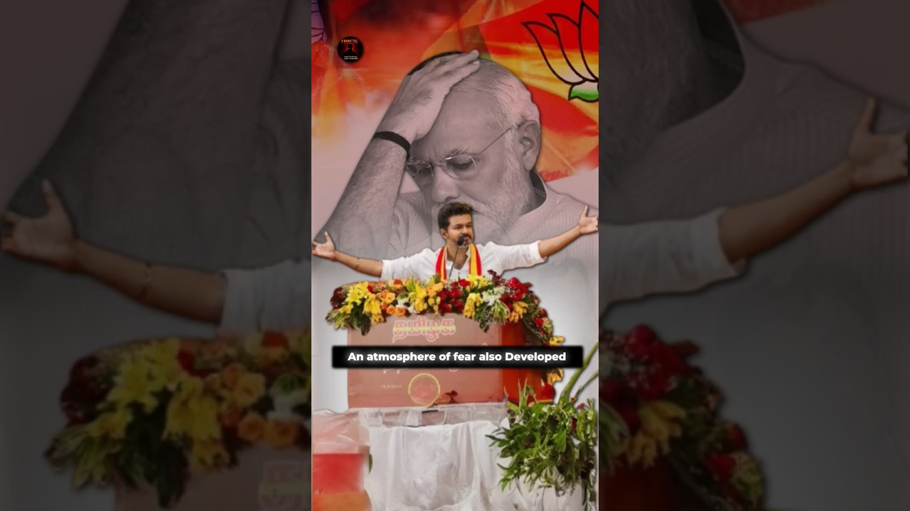 Vijay Thalapathy Rejects BJP Offer? 😳 Tamil Nadu Politics Explained #shorts