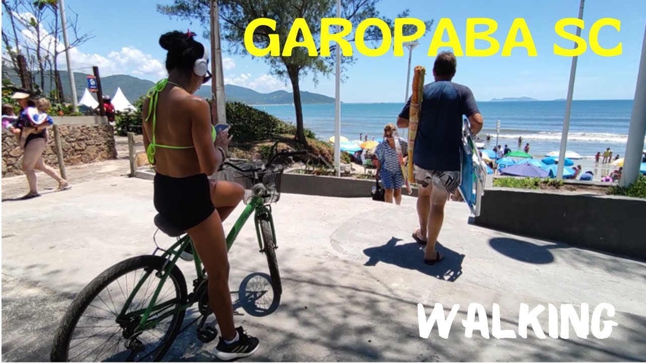 PRAIA DE GAROPABA | SANTA CATARINA | WALKING ON | 🇧🇷
