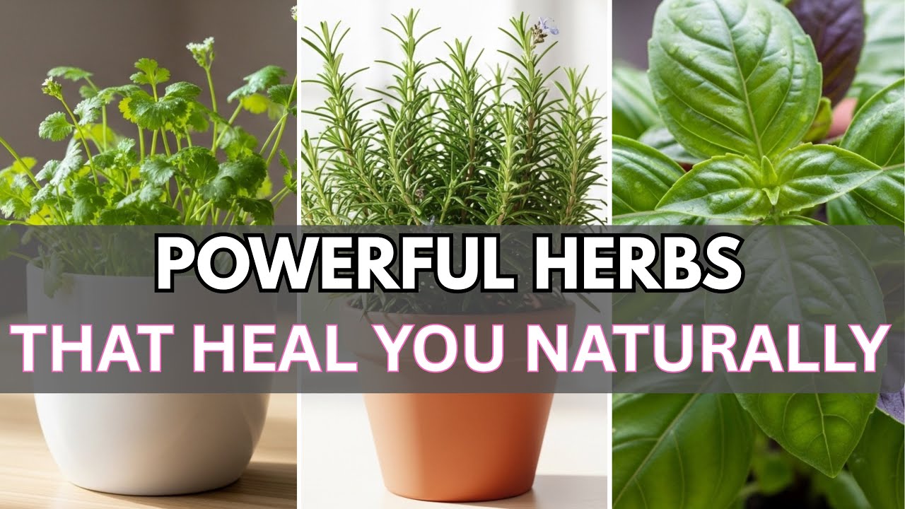8 Herbs You Can Grow For Natural Healing and How You Can Grow and Use It For Yourself 🌿🔥