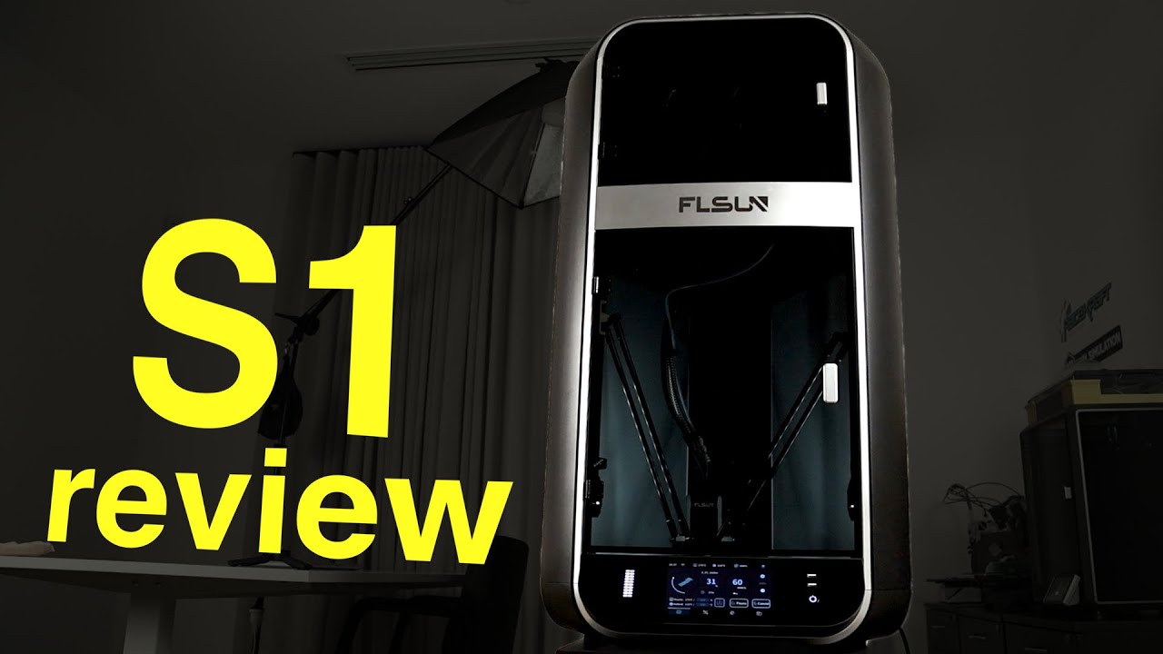 I review the FLSUN S1 3D printer - yes, it is THAT fast!