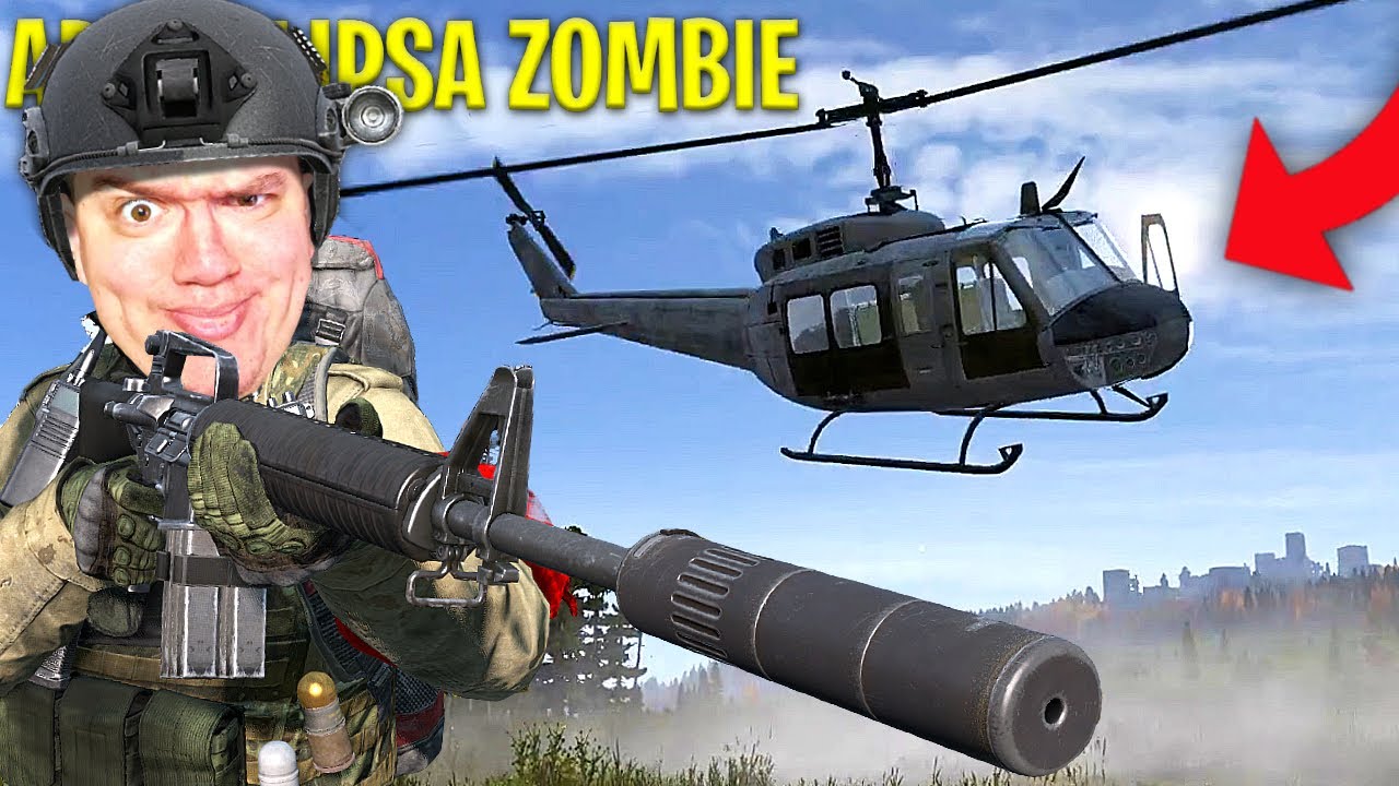 Am DISTRUS un ELICOPTER MILITITAR in APOCALIPSA ZOMBIE