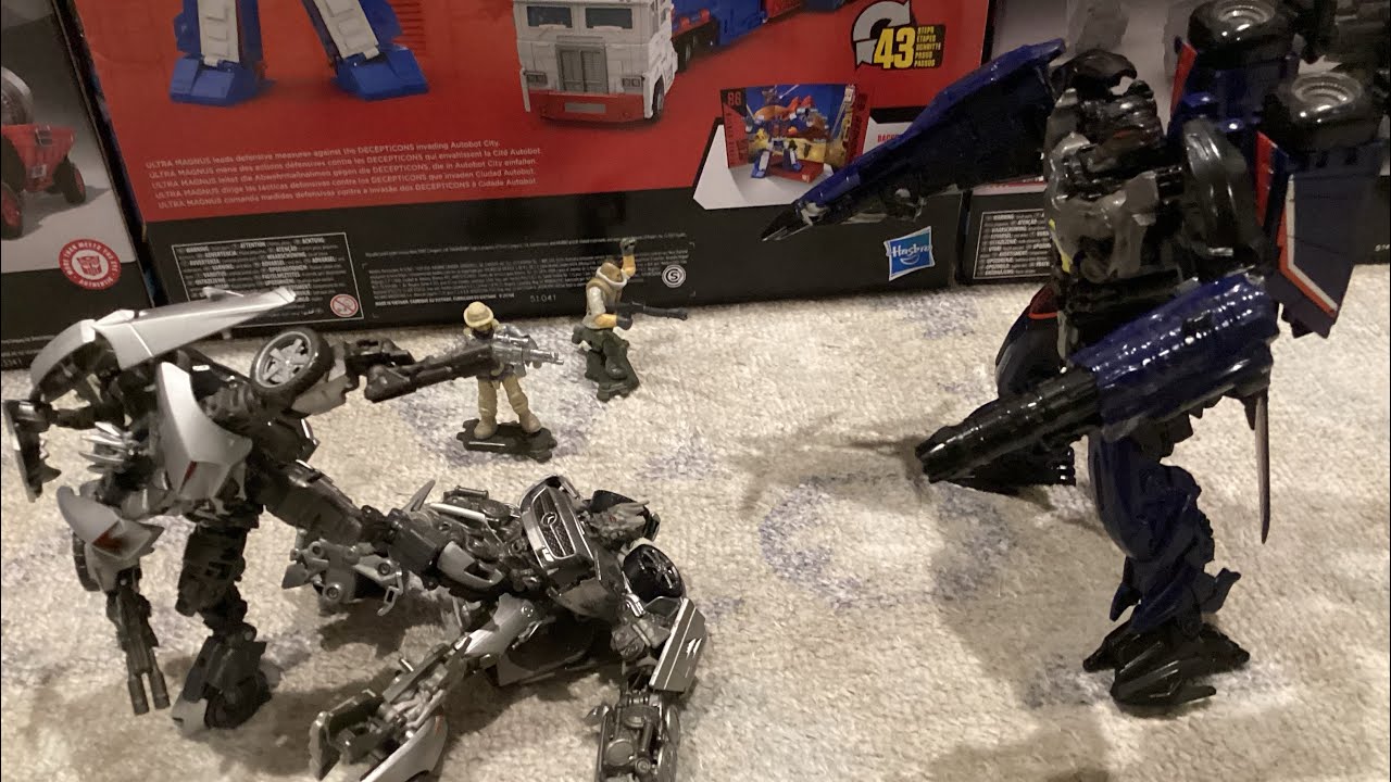 Transformers Stop Motion | Save the Humans