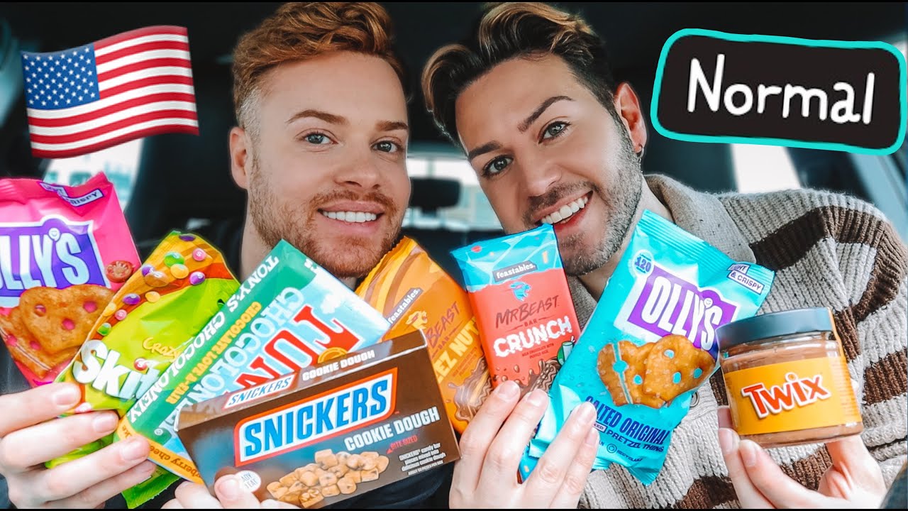 COMPRÁMOS AS NOVIDADES DA LOJA 'NORMAL' *Snacks USA* 🇺🇸