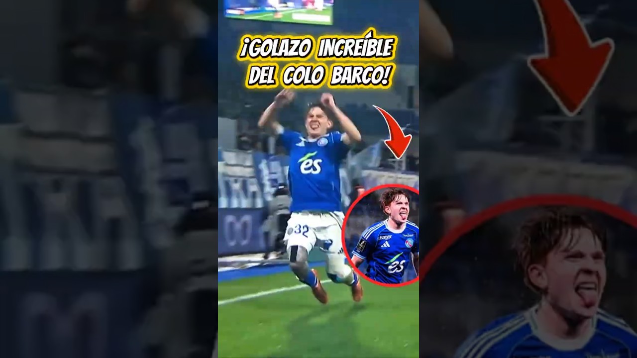 &iexcl;GOLAZO INFERNAL DEL COLO BARCO!🔝🟡🔵El ex Boca la pic&oacute; con mucha clase e hizo su 1er gol en Europa⚽️