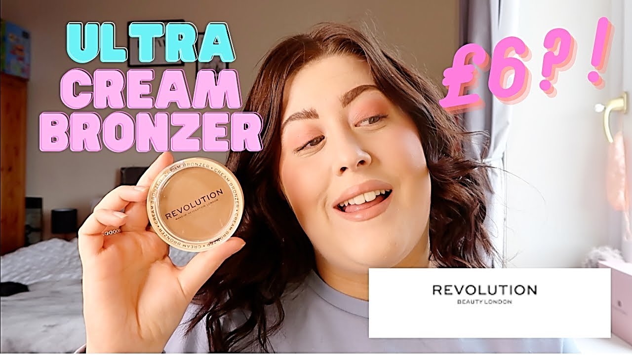 NEW REVOLUTION ULTRA CREAM BRONZER REVIEW & SWATCHES