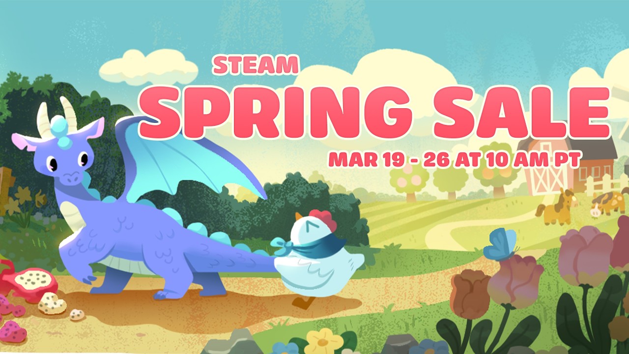 Весенняя распродажа Steam 2026: Официальный трейлер