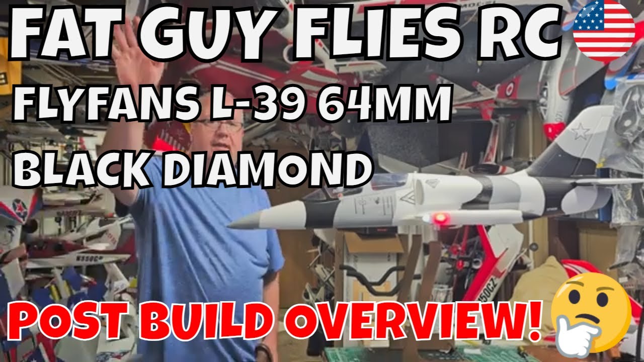FLYFANS L-39 64MM BLACK DIAMOND POST BUILD OVERVIEW  by FGFRC