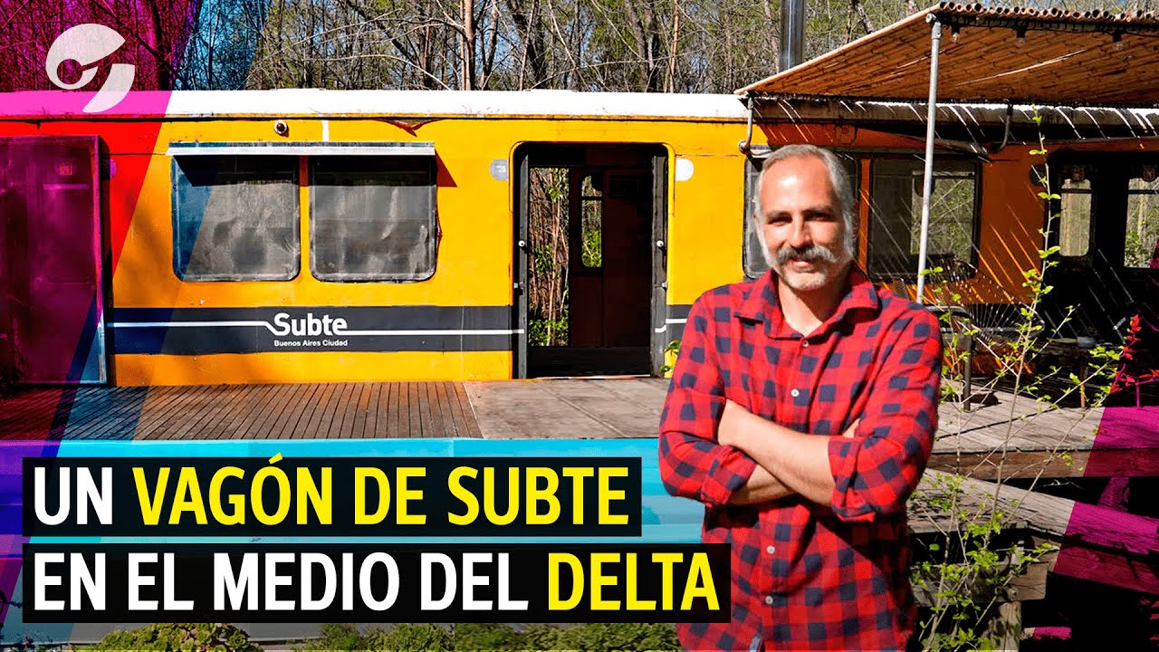 VACACIONES adentro de un VAG&Oacute;N de SUBTE: la FORMACI&Oacute;N que lleg&oacute; y se volvi&oacute; FUROR en el DELTA