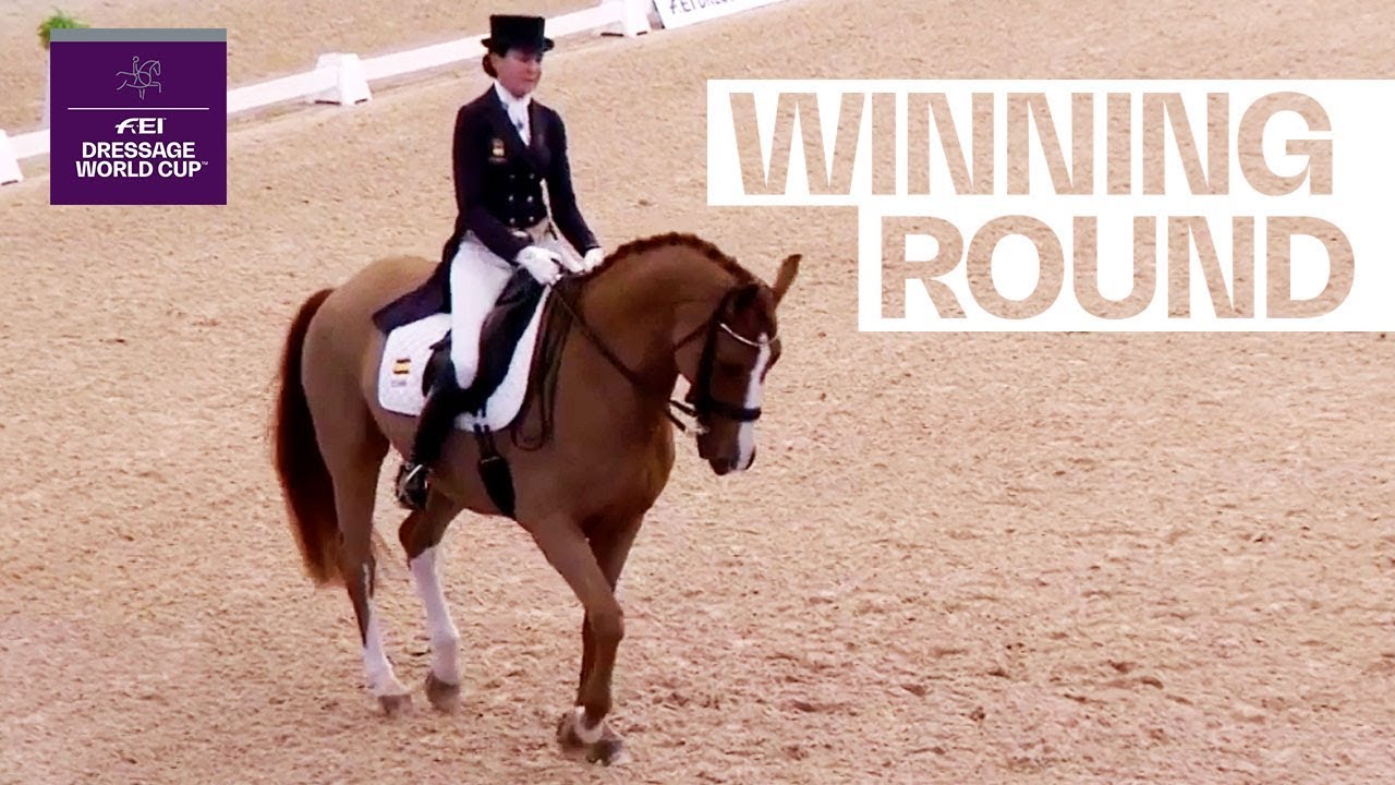 Beatriz Ferrer-Salat dominates the rectangle in Madrid | FEI Dressage World Cup&trade;