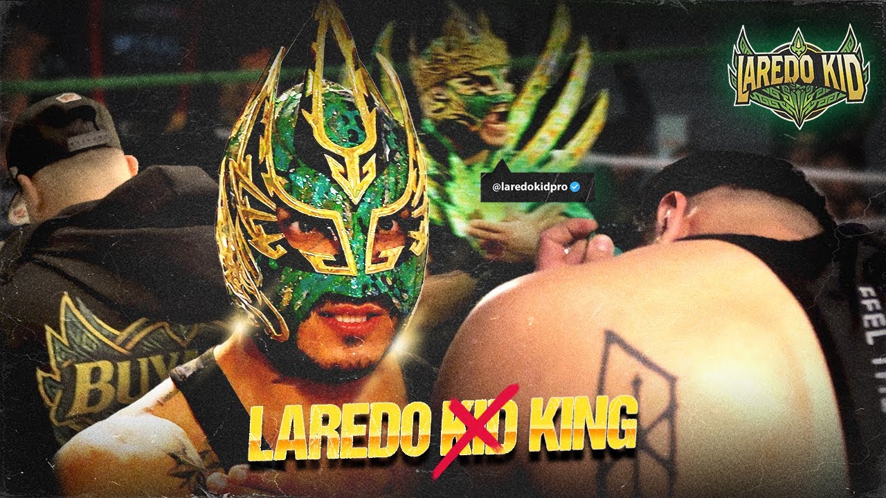 THIS IS HOW A PROFESSIONAL WRESTLER PREPARES BEFORE A FIGHT | LAREDO KID (KING)