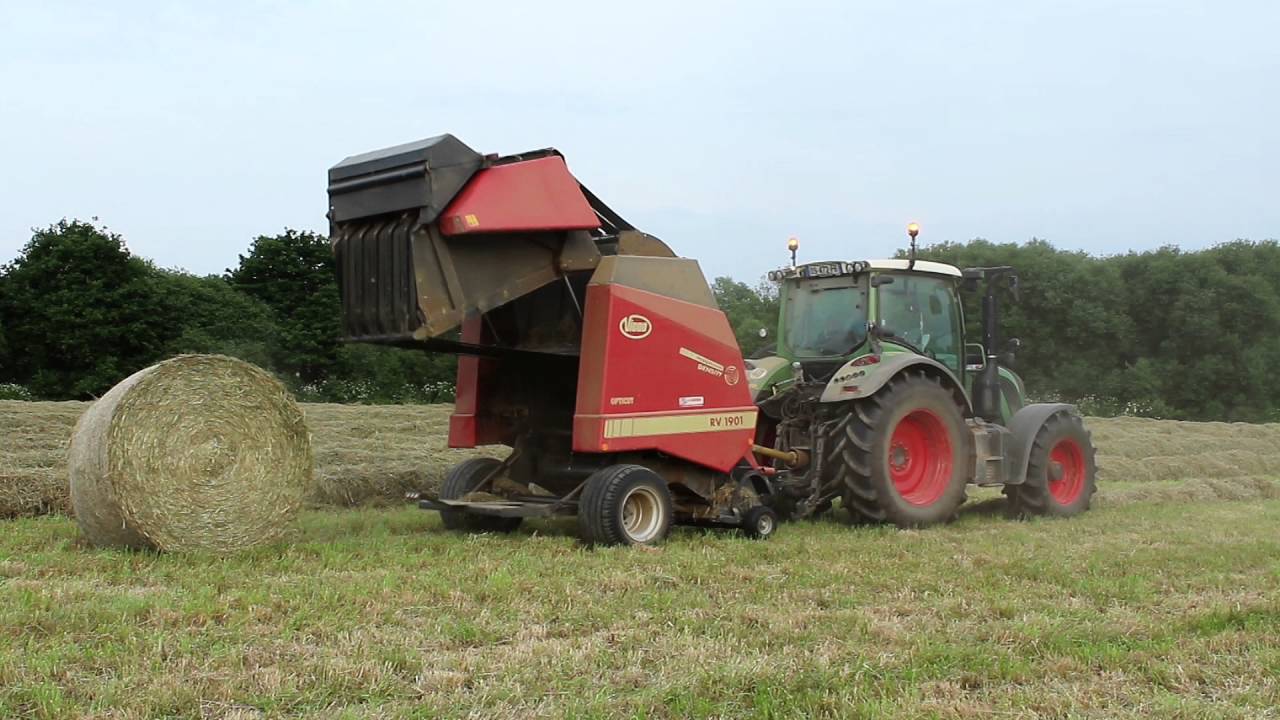 Pressage Foin l Fendt 512 l Vicon RV 1901