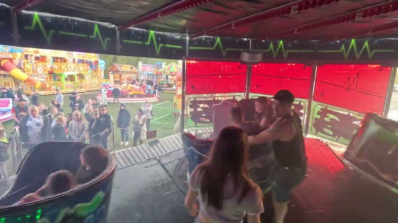 Frank Lee's Laser-Dome Waltzer Paybox View @ Arthur Tuby & Sons Funfair Worksop 12/04/2024