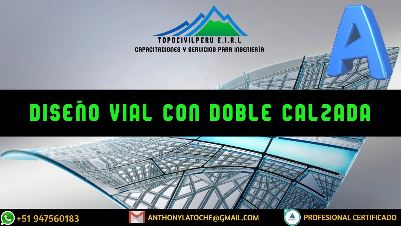 COMO DISEÑAR DOBLE CALZADA CON CIVIL 3D 2020 🇵🇪 👷🏻 👨‍🏫