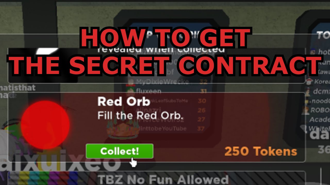 HOW TO GET THE SECRET CONTRACT | Tower Blitz