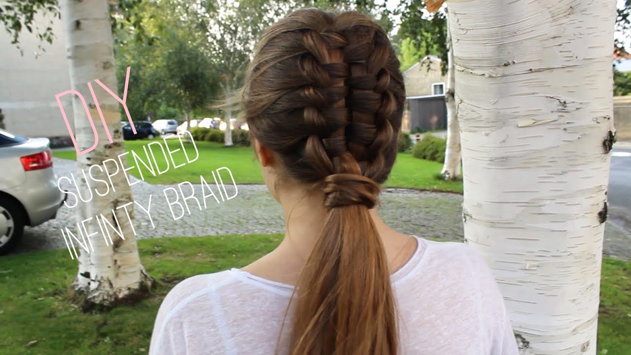 How to do a Suspended Infinty braid on yourself
