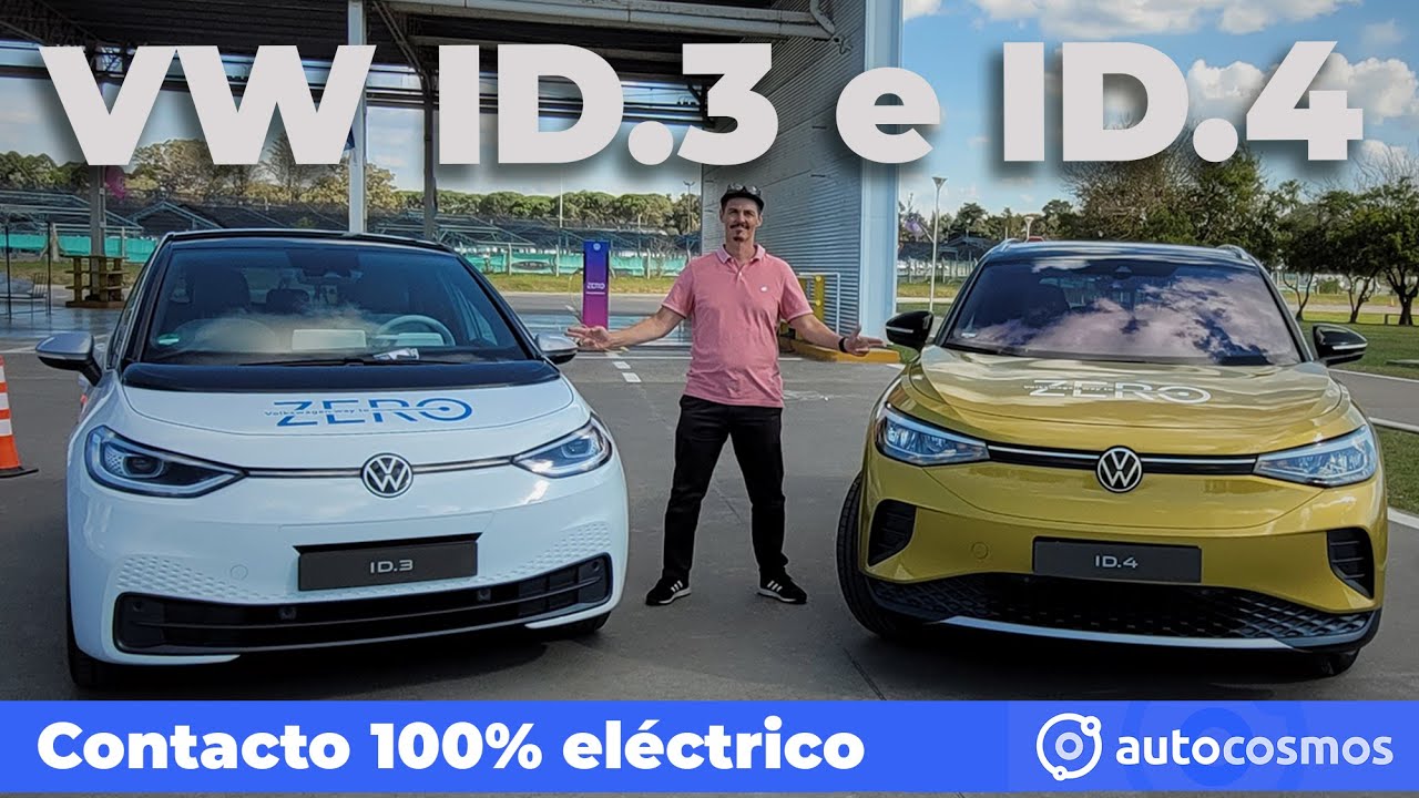 Manejamos los VW I.D.3 e I.D.4 eléctricos | Autocosmos