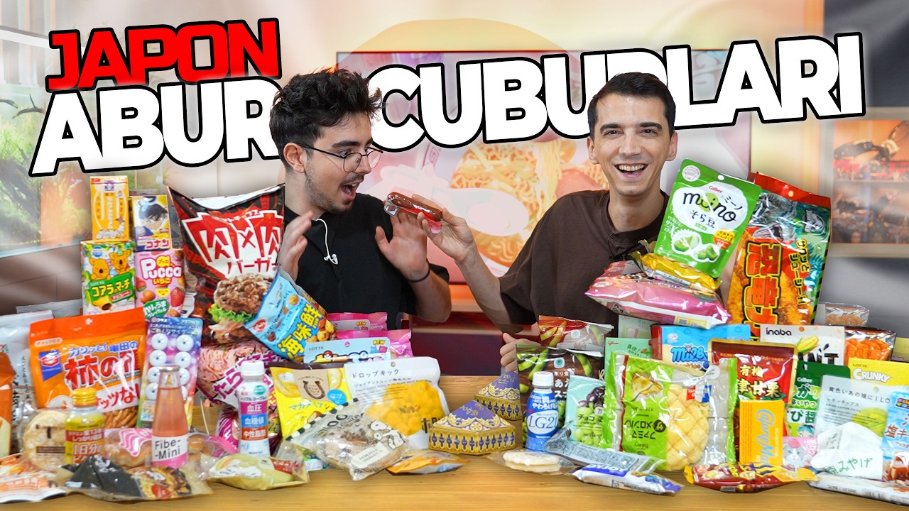 Ekiple Japon Abur Cuburlarını Denedik!