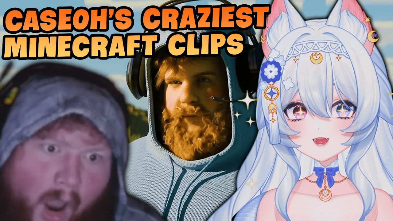 ДРАКОНЫ ХОТЯТ ЕГО! | Реакция Юэхо на CaseOh САМЫЕ БЕЗУМНЫЕ КЛИПЫ ИЗ MINECRAFT!
