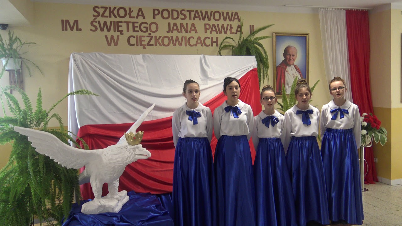 Hymn Szkoły Podstawowej im. św. Jana Pawła II w Ciężkowicach