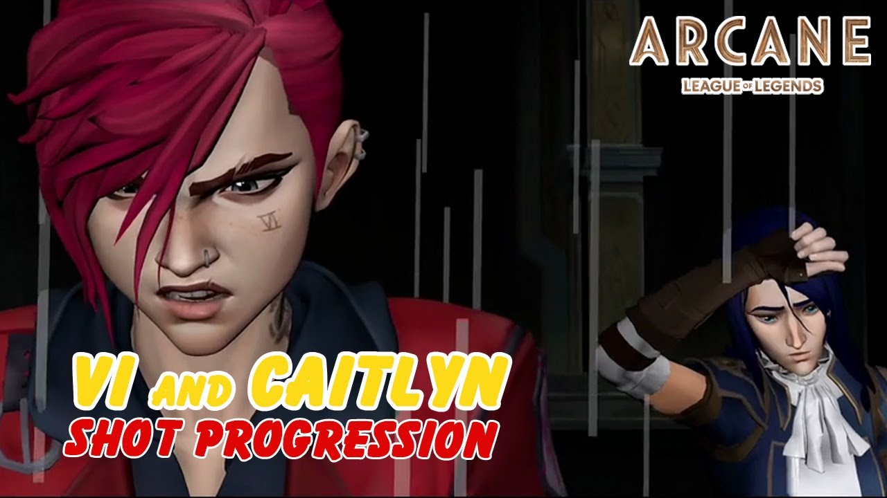 Arcane | Развитие сцен с VI и Кейтлин | Loic BATON | @3DAnimationInternships